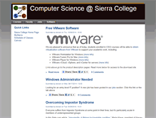 Tablet Screenshot of cs.sierracollege.edu